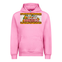 Fuchsia Pink god bless america sunflower license plate Urban Hoodie - HRA Design Shop