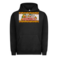 Pigment Black god bless america sunflower license plate Urban Hoodie - HRA Design Shop