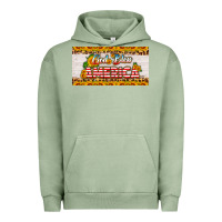 Pigment Oil Green god bless america sunflower license plate Urban Hoodie - HRA Design Shop