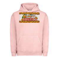 Pigment Salmon god bless america sunflower license plate Urban Hoodie - HRA Design Shop