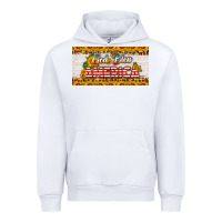 White god bless america sunflower license plate Urban Hoodie - HRA Design Shop