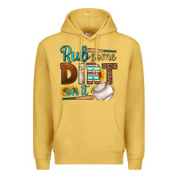 Antique Gold rub some dirt on it baseball Premium Hoodie - HRA Design Shop