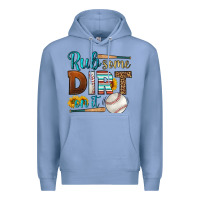 Colony Blue rub some dirt on it baseball Premium Hoodie - HRA Design Shop