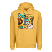 Mustard rub some dirt on it baseball Premium Hoodie - HRA Design Shop