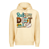 Pina Colada rub some dirt on it baseball Premium Hoodie - HRA Design Shop