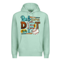 Seafoam rub some dirt on it baseball Premium Hoodie - HRA Design Shop