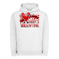 Pigment Lunar Rock daddy is valentine Urban Hoodie - RacoonDesign