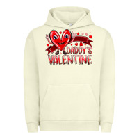 Pigment Pistachio daddy is valentine Urban Hoodie - RacoonDesign