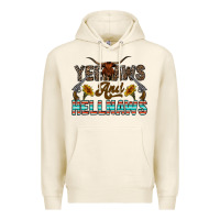 Tofu yeehaws and hellnaws Premium Hoodie - CowhideDigitalArt