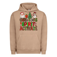 Pigment Burro christmas spirit activate Urban Hoodie - FaDigitalArtStudio