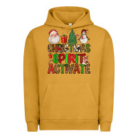 Pigment Peanut Butter christmas spirit activate Urban Hoodie - FaDigitalArtStudio