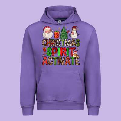 Christmas Spirit Activate Urban Hoodie Designed By Fadigitalartstudio