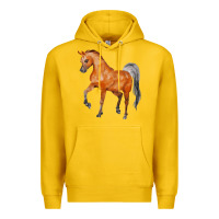 Lemon horse Premium Hoodie - FaDigitalArtStudio