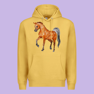 Horse Premium Hoodie Designed By Fadigitalartstudio