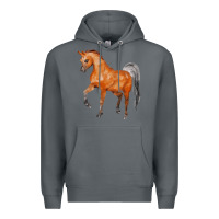 Rock horse Premium Hoodie - FaDigitalArtStudio