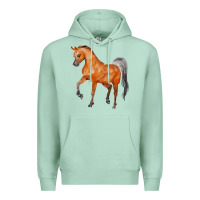 Seafoam horse Premium Hoodie - FaDigitalArtStudio