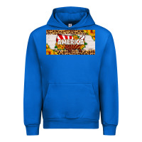 Cobalt america map sunflower license plate Urban Hoodie - HRA Design Shop