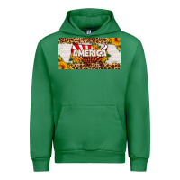 Emerald america map sunflower license plate Urban Hoodie - HRA Design Shop