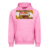 Fuchsia Pink america map sunflower license plate Urban Hoodie - HRA Design Shop