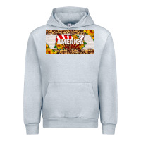 Heather Grey america map sunflower license plate Urban Hoodie - HRA Design Shop