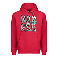 Cardinal nurse Premium Hoodie - RacoonDesign