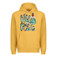 Mustard nurse Premium Hoodie - RacoonDesign