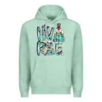 Seafoam nurse Premium Hoodie - RacoonDesign