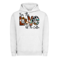 Pigment Lunar Rock for the love of the coffe Urban Hoodie - CowhideDigitalArt