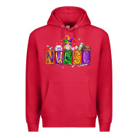 Cardinal nurse mardi gras Premium Hoodie - RacoonDesign