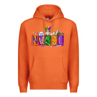 Carrot nurse mardi gras Premium Hoodie - RacoonDesign
