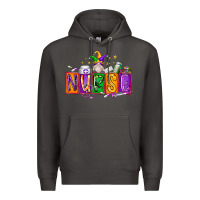 Smoke nurse mardi gras Premium Hoodie - RacoonDesign