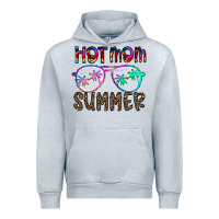 Heather Grey hot mom summer Urban Hoodie - CowhideDigitalArt