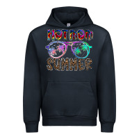 Navy hot mom summer Urban Hoodie - CowhideDigitalArt