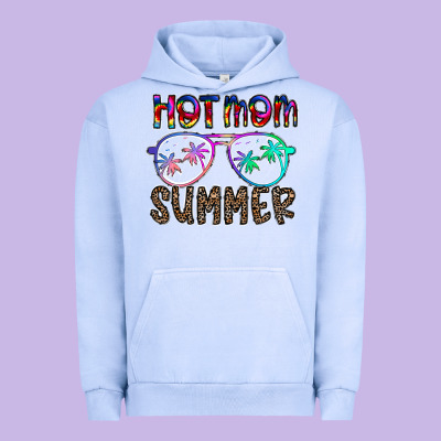 Hot Mom Summer Urban Hoodie Designed By Cowhidedigitalart