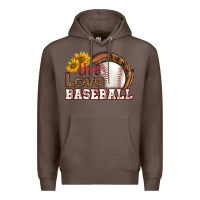 Coffee live love baseball Premium Hoodie - HRA Design Shop