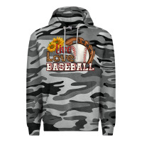 Slate Camo live love baseball Premium Hoodie - HRA Design Shop