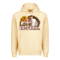 Pina Colada live love baseball Premium Hoodie - HRA Design Shop