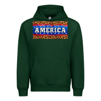 Forest Green america license plate Urban Hoodie - HRA Design Shop
