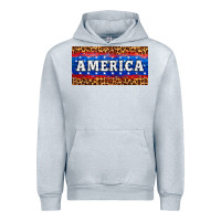 Heather Grey america license plate Urban Hoodie - HRA Design Shop