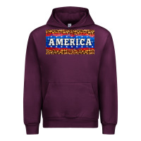 Mauve Wine america license plate Urban Hoodie - HRA Design Shop
