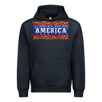 Navy america license plate Urban Hoodie - HRA Design Shop
