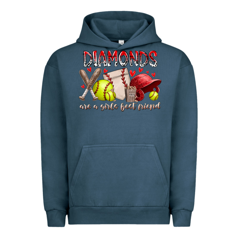 Diamonds Are A Girls Best Friends Urban Hoodie by RacoonDesign | Teevron
