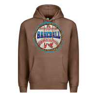 Chestnut it's baseball y'all Premium Hoodie - HRA Design Shop