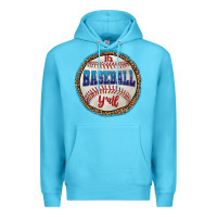 Ocean Blue it's baseball y'all Premium Hoodie - HRA Design Shop