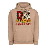 Pigment Burro christmas rn registered nurse Urban Hoodie - FaDigitalArtStudio