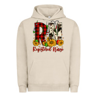 Pigment French Oak christmas rn registered nurse Urban Hoodie - FaDigitalArtStudio