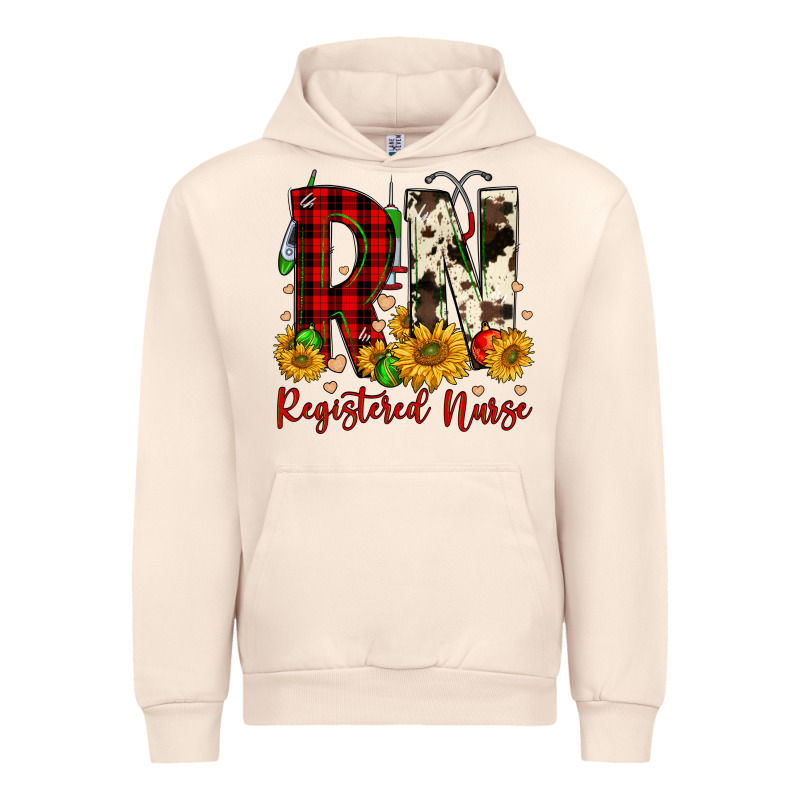 Christmas Rn Registered Nurse Urban Hoodie by FaDigitalArtStudio | Teevron