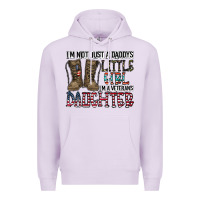 Lilac I'm Not Just A Daddy's Little Girl Premium Hoodie - CowhideDigitalArt