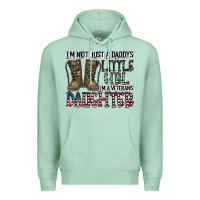 Seafoam I'm Not Just A Daddy's Little Girl Premium Hoodie - CowhideDigitalArt