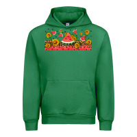 Emerald watermelon libbey cup Urban Hoodie - HRA Design Shop